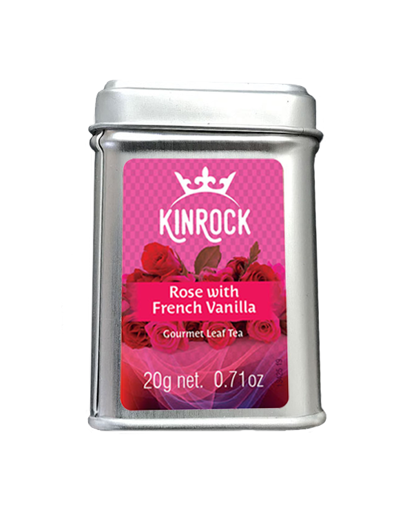 Rose with French Vanilla is one of the unique gourmet leaf tea flavour of the flavoured tea range.